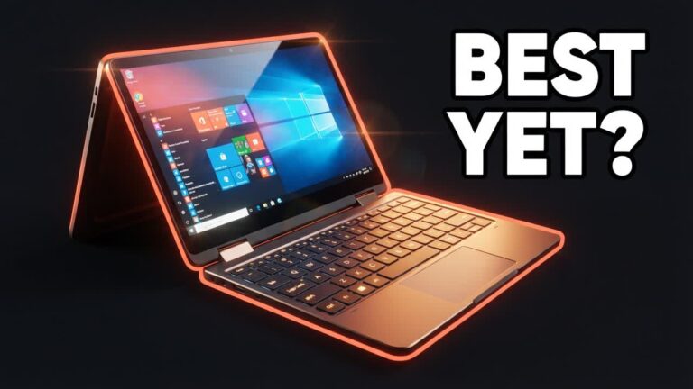 An Ultra Portable Pocket-Sized 2-in-1 Laptop That Actually Performs!