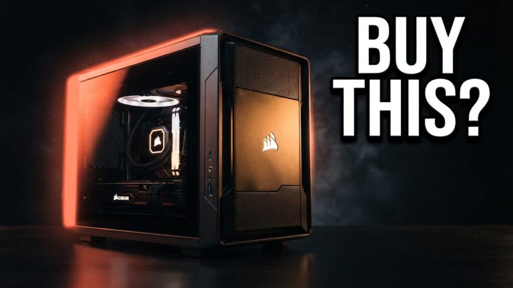 Corsair Mini Workstation 300 First Look! This This Is FAST