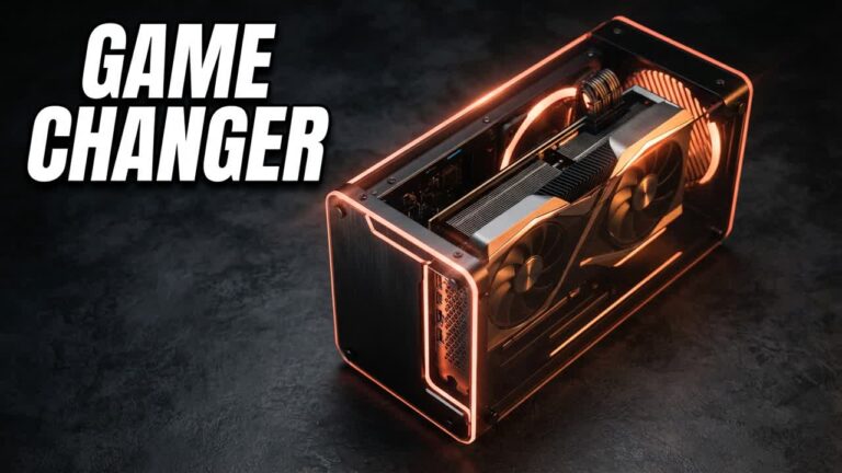 Forget Oculink. This PCIe 5.0 eGPU Dock Changes Everything.
