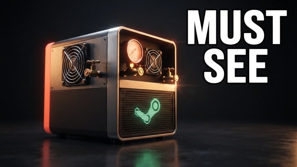 I Built The Worlds Smallest Steam Machine!
