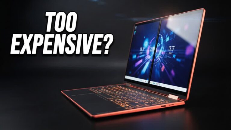 Is This The Future of Laptops? Dual OLED Lenovo Yoga Book 9i