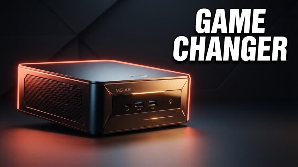 MS-A2 First Look, Ultra Fast 16 Core RYZEN Mini PC With GPU Support!
