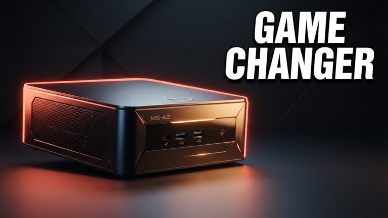 MS-A2 First Look, Ultra Fast 16 Core RYZEN Mini PC With GPU Support!