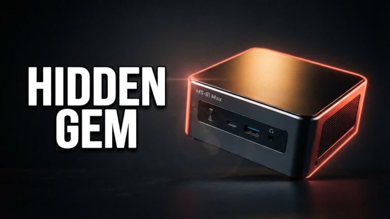 MS-S1 Max: A Mini Workstation That Can Replace Your Desktop!
