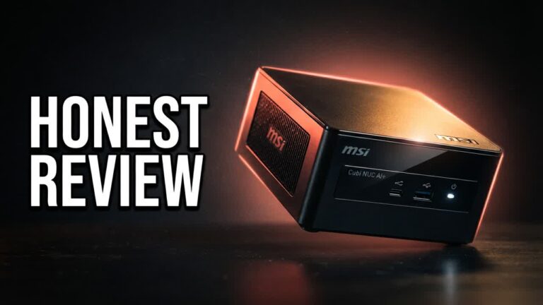 MSI Cubi NUC AI+ 3MG First Look: Intel Panther Lake Mini PC