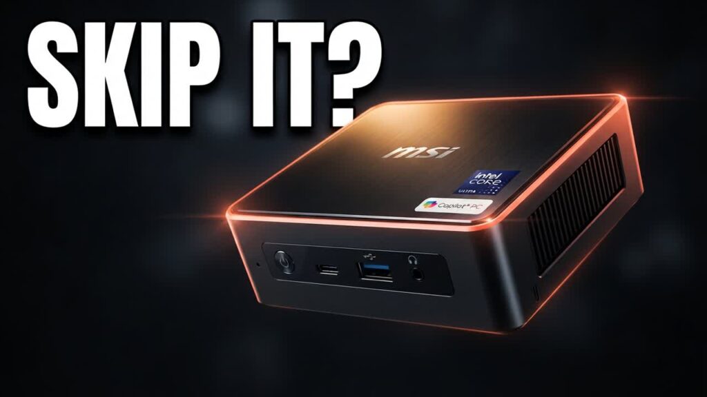 MSI Cubi NUC AI+2MG Review � Compact Copilot+ PC w/ Intel Core Ultra & AI Boost
