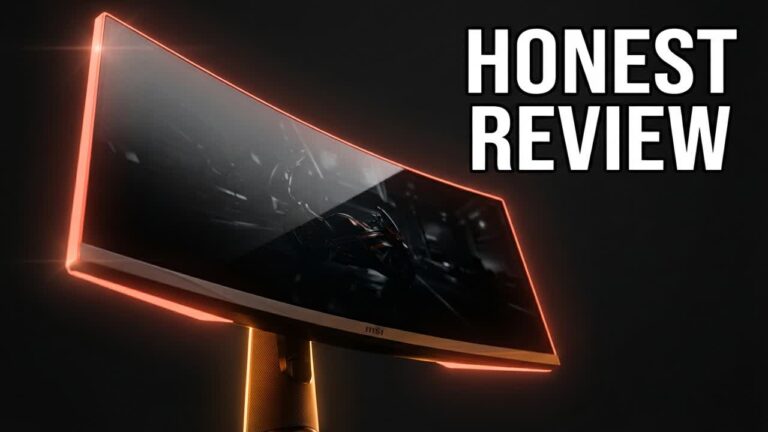 MSI�s New 34� 360Hz QD-OLED Is Insane (First Look!)