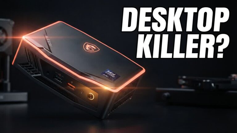 MSI�s New AI Edge & Panther Lake NUCs Best of CES 2026!