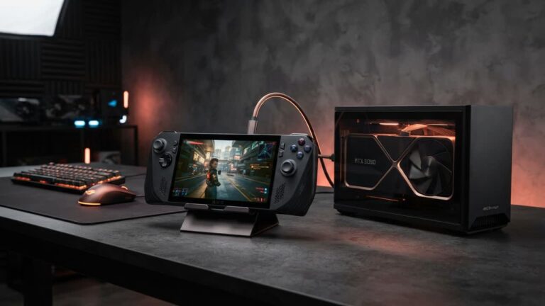 ROG Ally X Gets RTX 5090 Power!
