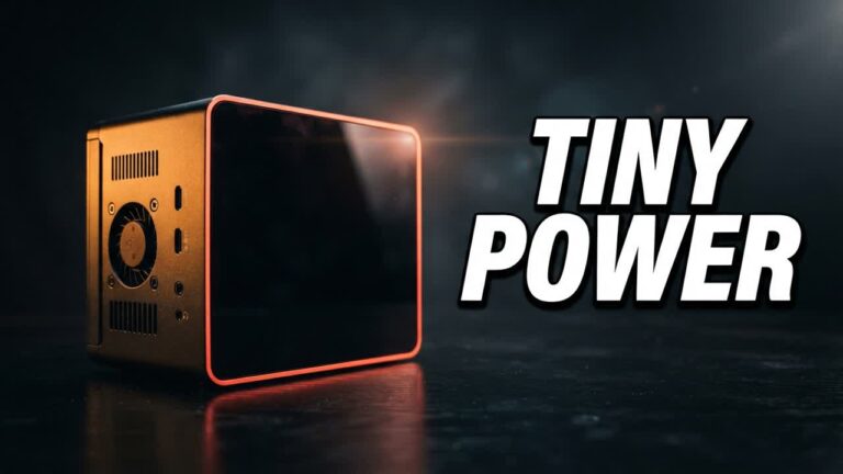 Smallest Mini PC With a Desktop GPU! A Fast Workstation + Gaming Rig