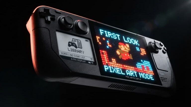 Steam Machine E-Ink & Pixel Matrix Faceplate Hands On First Look!