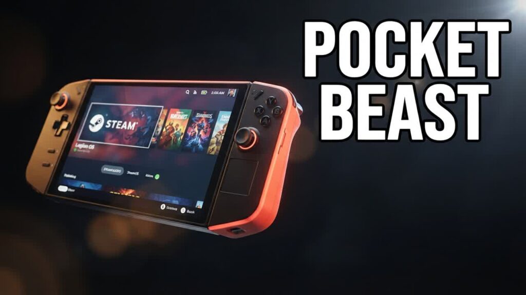 SteamOS Legion GO S Ryzen Z1 Extreme! The Future Of Handheld Gaming