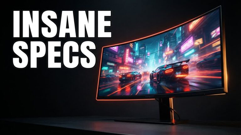 The INNOCN 49Q1S OLED Ultra Wide Monitor Will Change The Way You Game!