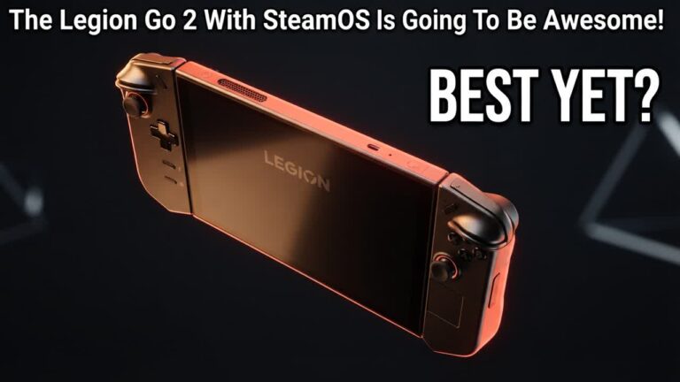 The Legion Go 2 With SteamOS Is Going To Be Awesome!