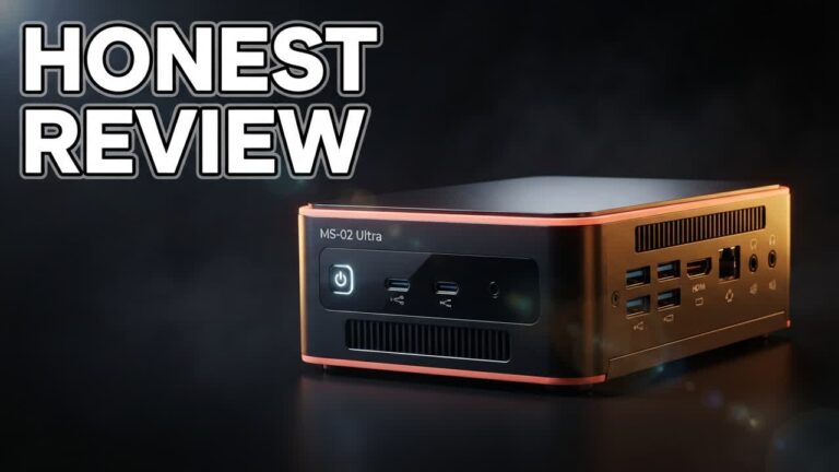 The Most Versatile Mini PC Ever! MS-02 Ultra First Look
