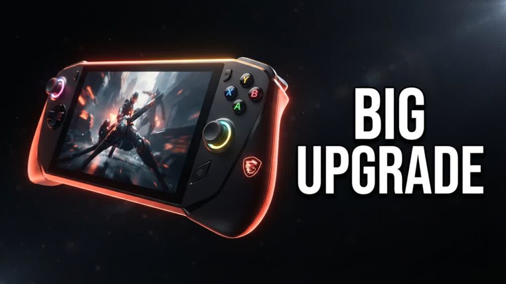 The MSI Claw 8 AI Just Got A BIG Performance BOOST!