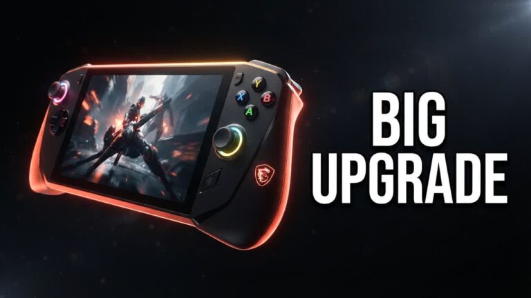 The MSI Claw 8 AI Just Got A BIG Performance BOOST!