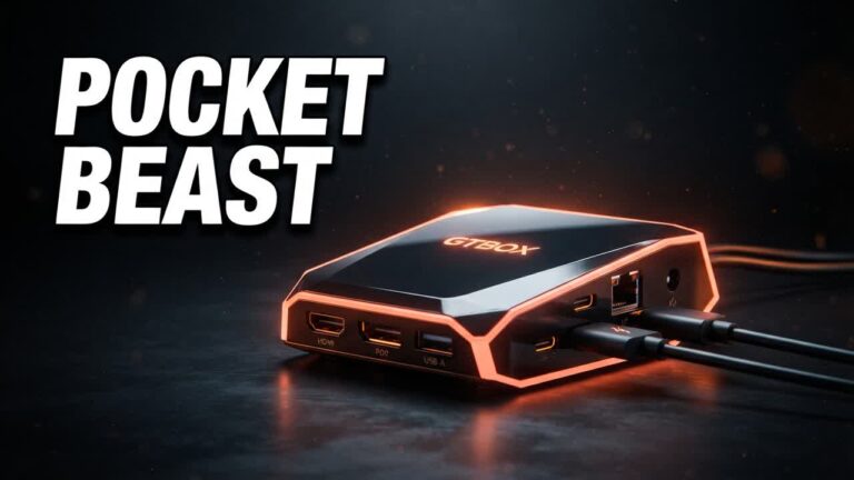 The New GTBOX G-Dock Transforms Your Handheld Into A Power Gaming PC!