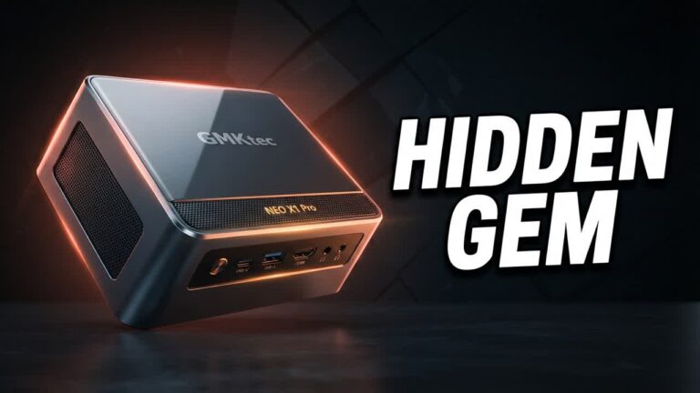 The New NEO X1 Pro Is GMKtec’s Most POWERFUL Mini Gaming PC!