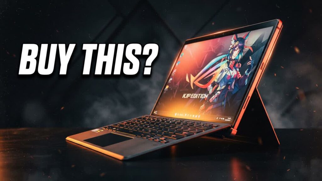 The New ROG Flow Z13 KJP Edition Is Crazy! Hands On First Look!
