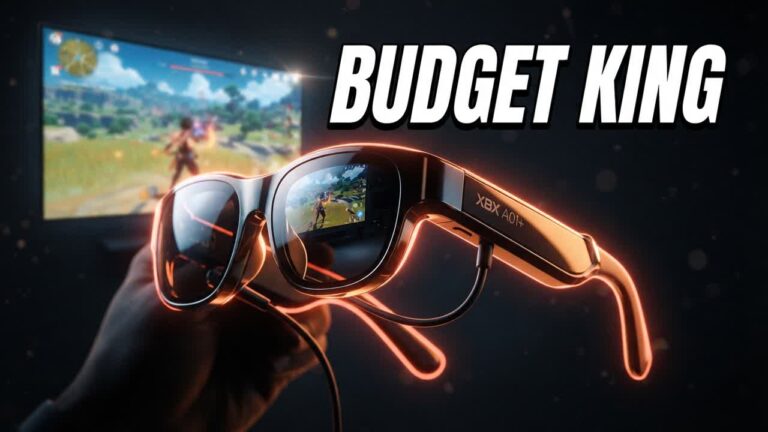 The New XBX A01+ AR Glasses Adds a 147″ Screen on Your Handheld!