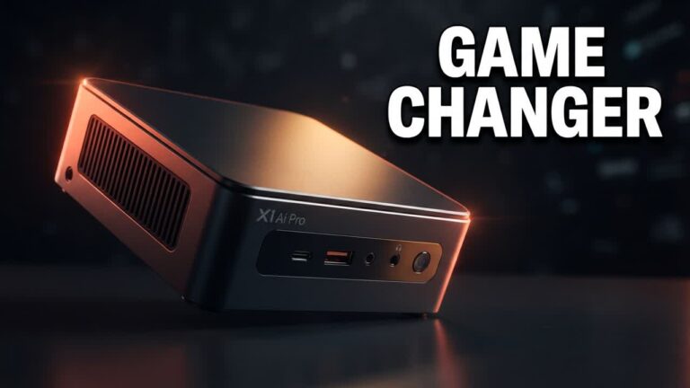 The World�s First Ryzen AI 470 Mini PC! X1 Ai Pro Hands On