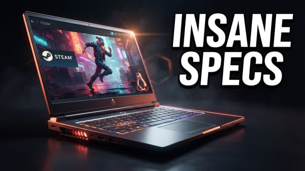 This MAX+ 395 Laptop is a linux gaming powerhouse