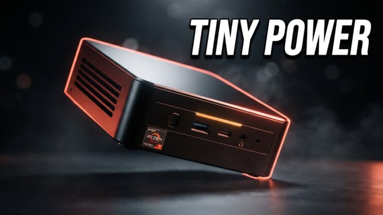 This Mini PC Has NO FAN� But It�s Ryzen (Silent 7430U RDNA2 Test)