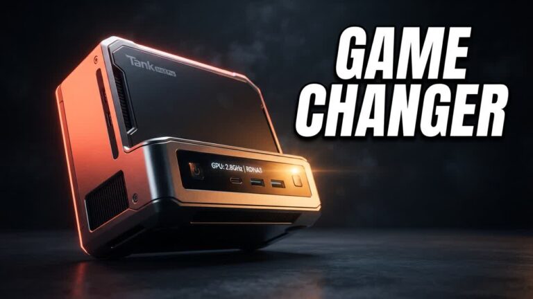 This Mini PC Has the FASTEST iGPU! Tank MAX Pro First Look