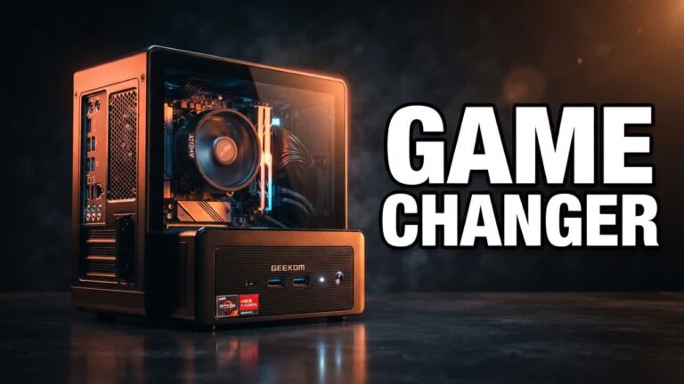 We Built a Mini Gaming PC with AMD’s Most Powerful iGPU!